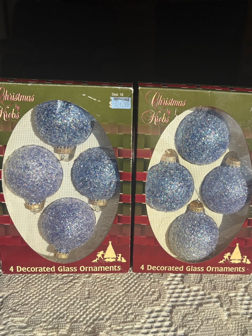 Krebs Christmas Ornaments